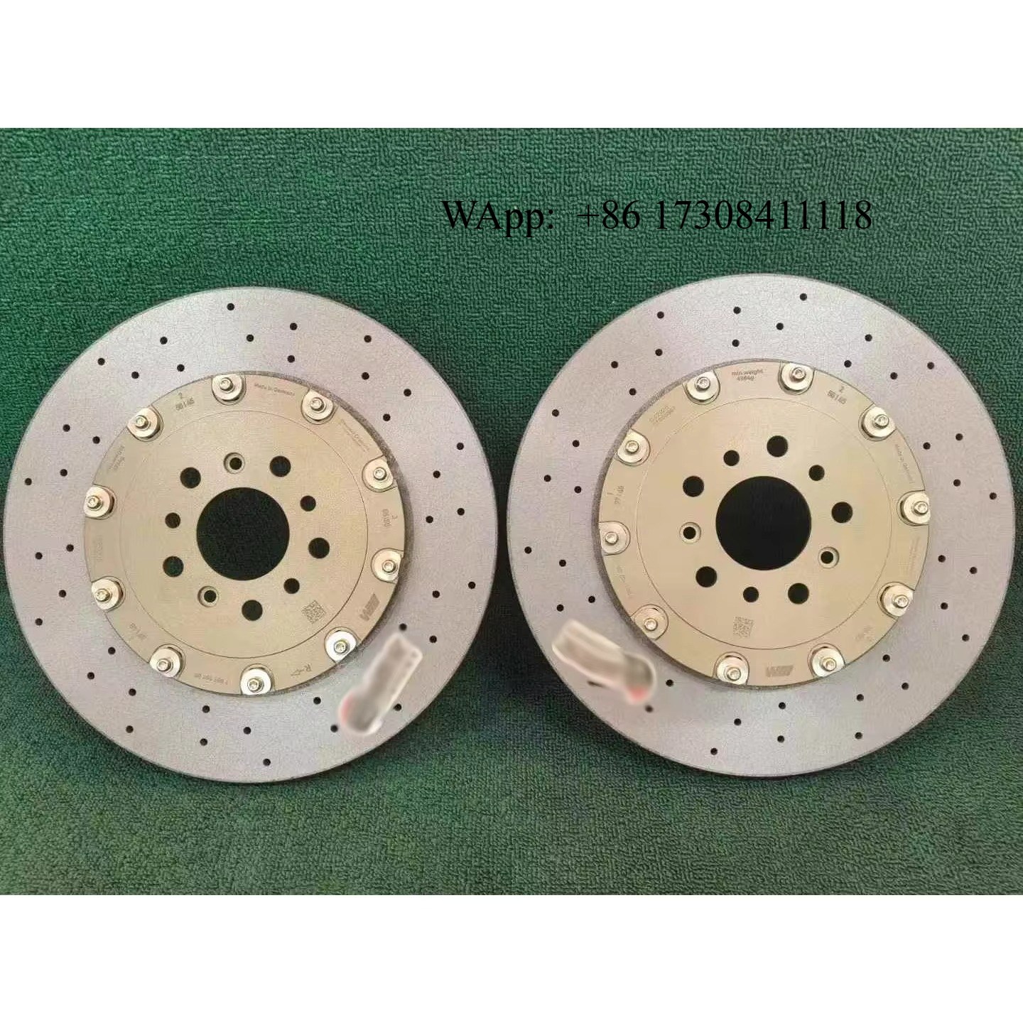 Forged Front Brake Caliper 4 Piston - مجموعة مكابح عالية الجودة (6 مكابس