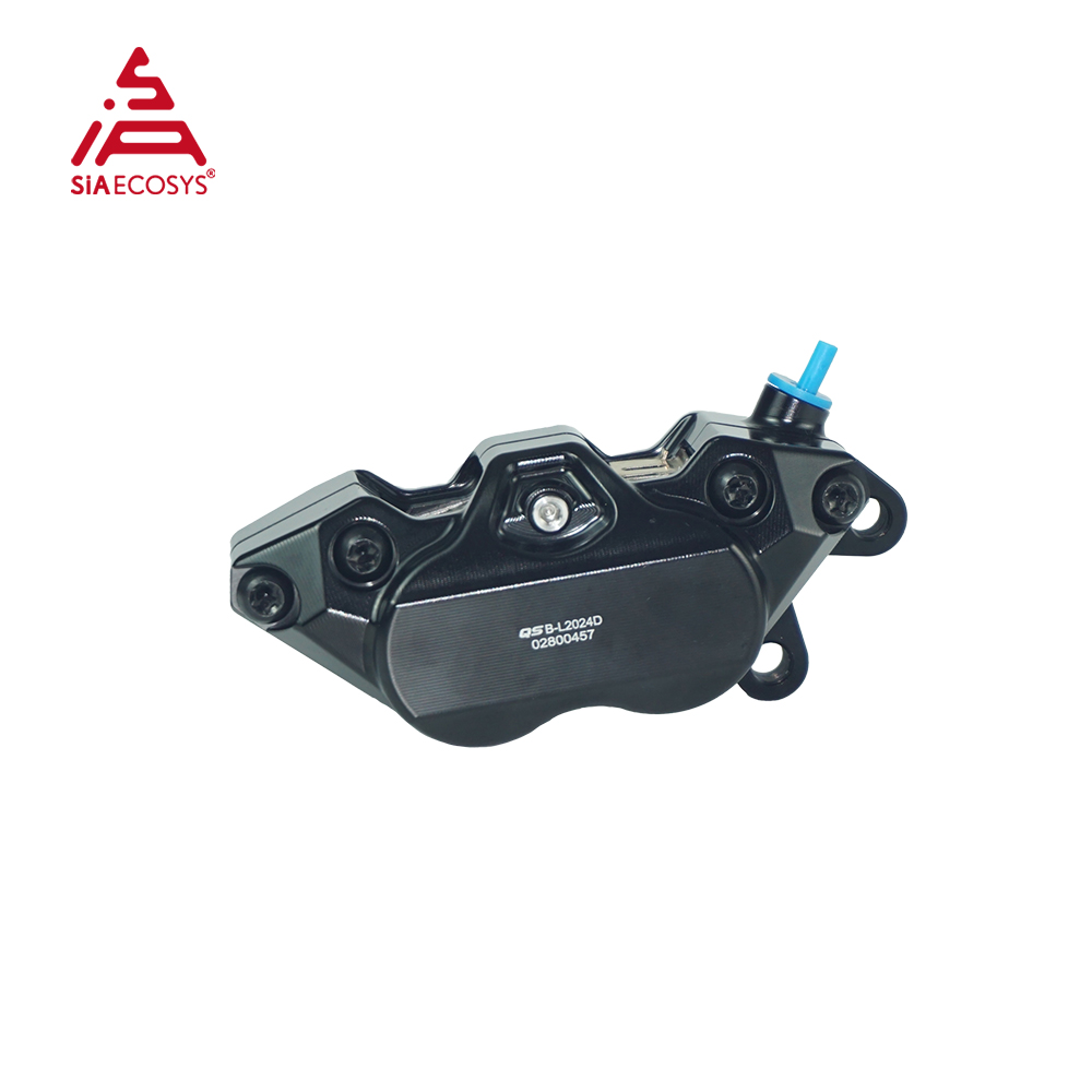 Forged Front Brake Caliper 4 Piston - طقم فرامل قرصية QS بأربعة مكابس
