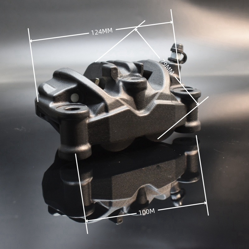 دراجة نارية Nissin مزورة الفرا - مراجعة Forged Front Brake Caliper 4 Piston وسعره
