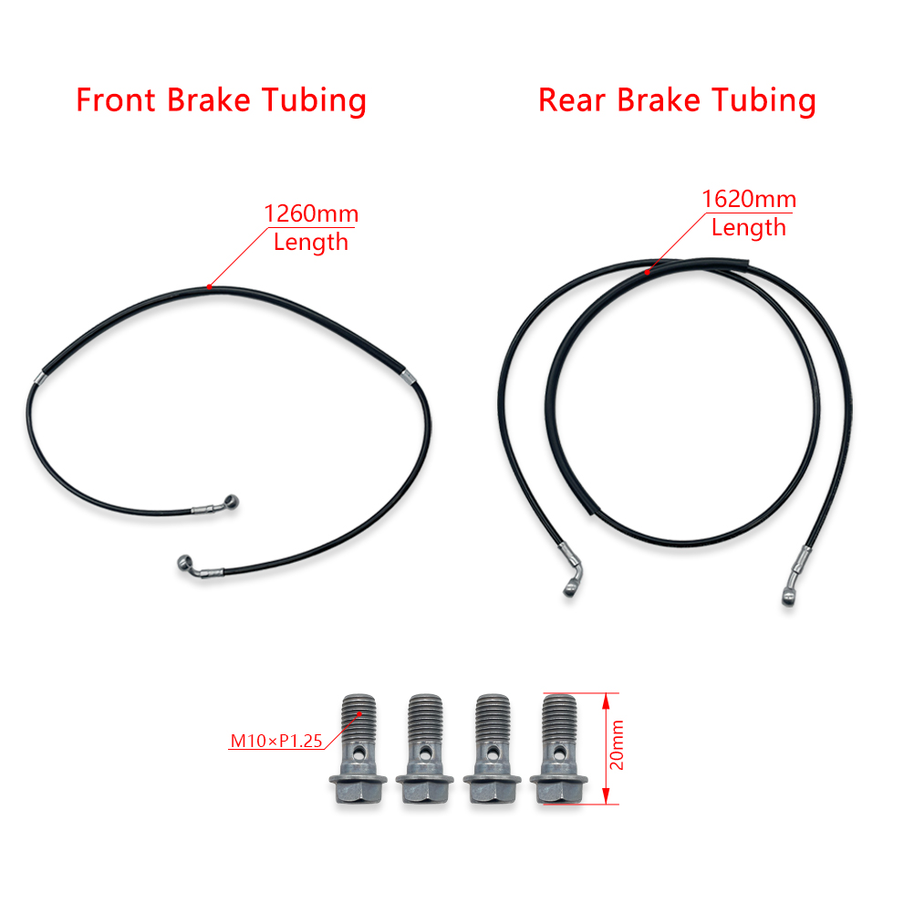 مجموعة فرامل هيدروليكية أمامية - مراجعة Front Rear Brake Caliper Bracket Kit وسعره