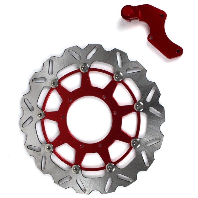 قرص فرامل أمامي عائم عالي الجو - مراجعة Floating Brake Disc 320Mm Supermoto وسعره