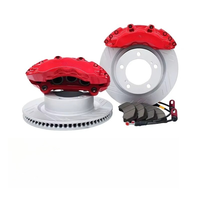 طقم مكابح مخصص مصنوع من القطع  - مراجعة Forged Front Brake Caliper 4 Piston وسعره