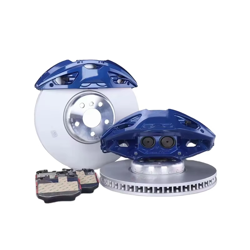 طقم فرامل كبير معدل للسيارات ا - مراجعة Forged Front Brake Caliper 4 Piston وسعره